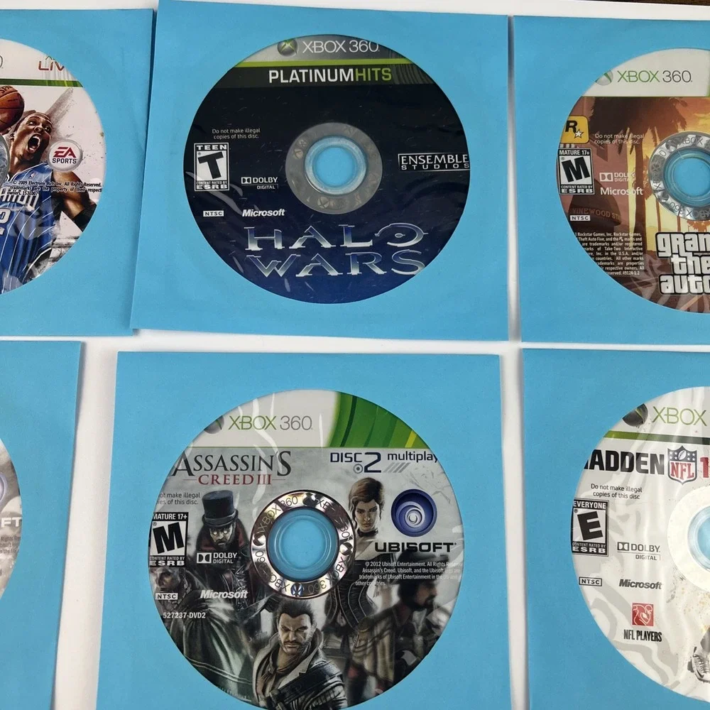 Multi Platform Loose Discs Video Game - Lot Of 50 - AS IS Untested Scratches #4